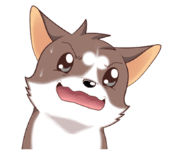 Cocoa Siberian Husky Vol.1 sticker #1473244