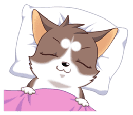 Cocoa Siberian Husky Vol.1 sticker #1473247