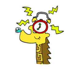 Stamp of feeling good animals sticker #1473289