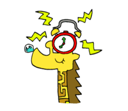 Stamp of feeling good animals sticker #1473289