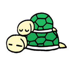 Stamp of feeling good animals sticker #1473291