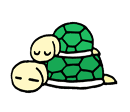 Stamp of feeling good animals sticker #1473291