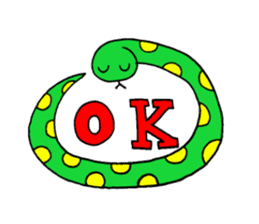 Stamp of feeling good animals sticker #1473302