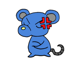 Stamp of feeling good animals sticker #1473308