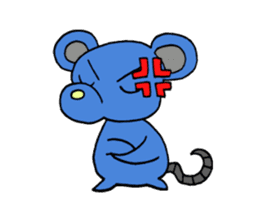 Stamp of feeling good animals sticker #1473308