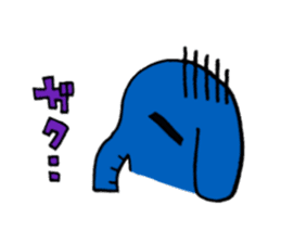 Stamp of feeling good animals sticker #1473320