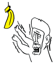 Monkey Hihi-chan sticker #1473484