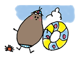 Rolly polly sticker #1473569