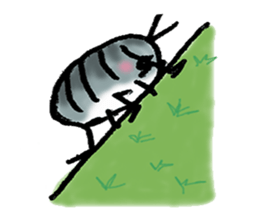 Rolly polly sticker #1473581