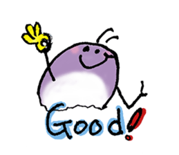 Rolly polly sticker #1473605