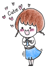 Ao-chan | Student life sticker #1473616