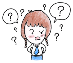 Ao-chan | Student life sticker #1473619