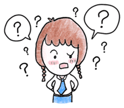 Ao-chan | Student life sticker #1473619