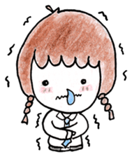 Ao-chan | Student life sticker #1473620