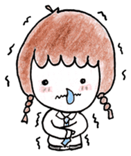 Ao-chan | Student life sticker #1473620