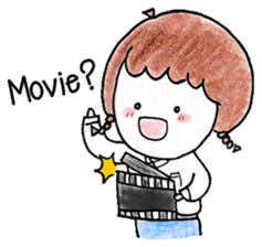 Ao-chan | Student life sticker #1473624