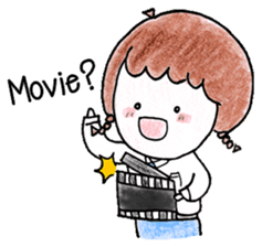 Ao-chan | Student life sticker #1473624