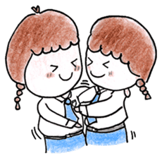 Ao-chan | Student life sticker #1473625