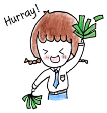 Ao-chan | Student life sticker #1473631