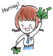 Ao-chan | Student life sticker #1473631