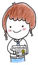 Ao-chan | Student life sticker #1473636