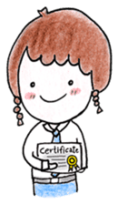 Ao-chan | Student life sticker #1473636