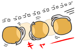 NAMAKEMONO Monko-san sticker #1473945