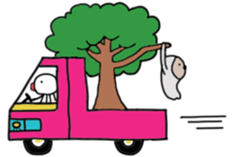 NAMAKEMONO Monko-san sticker #1473948