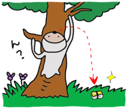 NAMAKEMONO Monko-san sticker #1473951