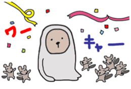 NAMAKEMONO Monko-san sticker #1473959