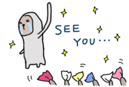 NAMAKEMONO Monko-san sticker #1473962