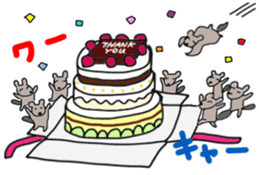 NAMAKEMONO Monko-san sticker #1473967