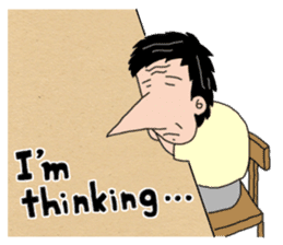 Every day in an entertaining president M sticker #1474100