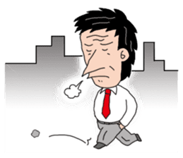 Every day in an entertaining president M sticker #1474107