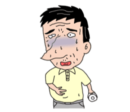 Every day in an entertaining president M sticker #1474109