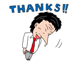 Every day in an entertaining president M sticker #1474118