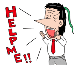 Every day in an entertaining president M sticker #1474123