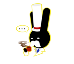 a baron rabbit sticker #1475056