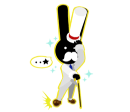 a baron rabbit sticker #1475065