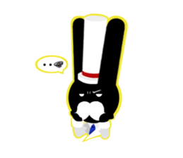 a baron rabbit sticker #1475075