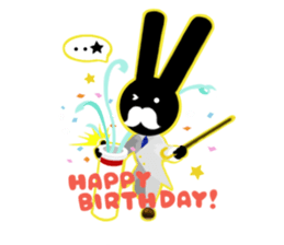 a baron rabbit sticker #1475077