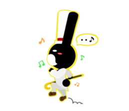 a baron rabbit sticker #1475081