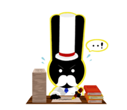 a baron rabbit sticker #1475086