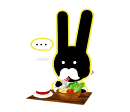 a baron rabbit sticker #1475092