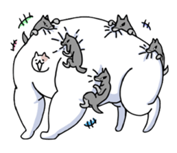 the Muscle Cats ver.2 sticker #1475234
