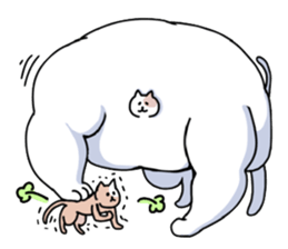 the Muscle Cats ver.2 sticker #1475249