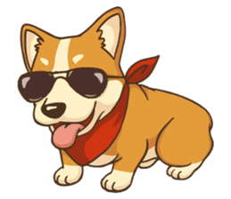 Cute Corgi - Adorable Life sticker #1475496