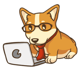 Cute Corgi - Adorable Life sticker #1475498