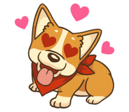 Cute Corgi - Adorable Life sticker #1475507