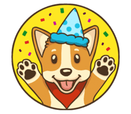 Cute Corgi - Adorable Life sticker #1475516